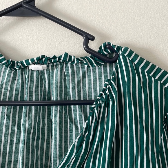 Gap striped blouse L - Picture 2 of 4